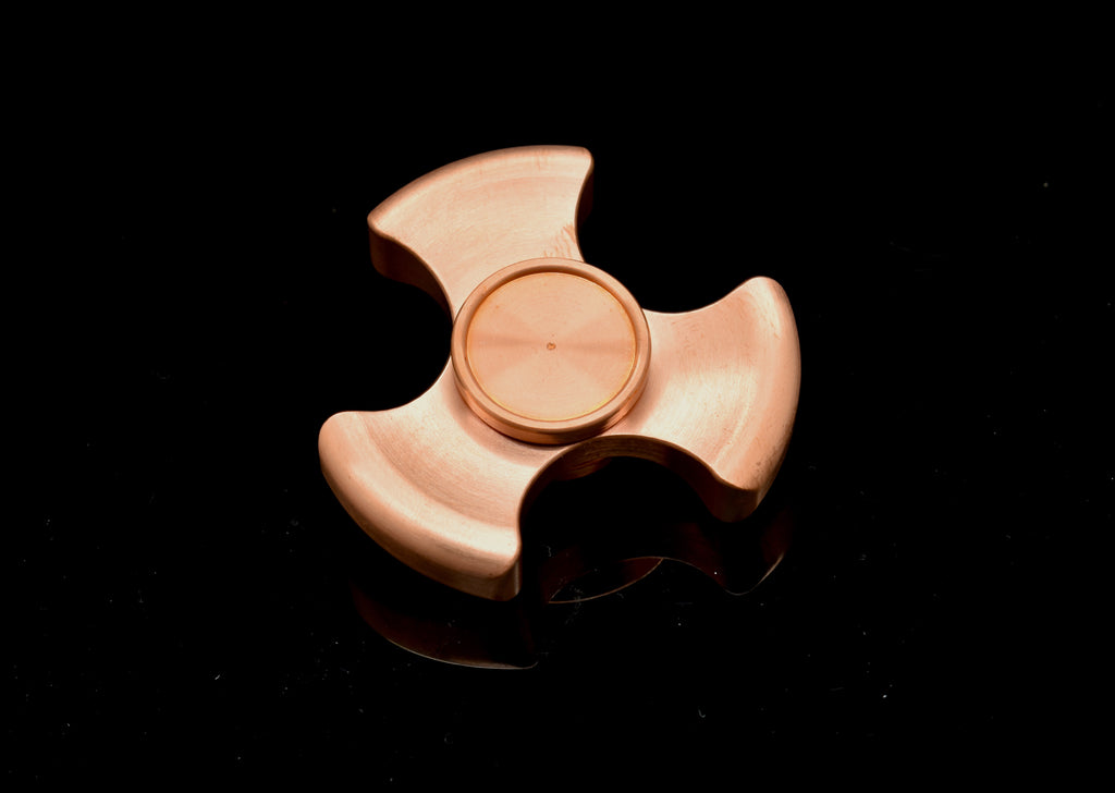 Rotablade Stubby Spinner Tumbled Stainless ハンドスピナー 高級