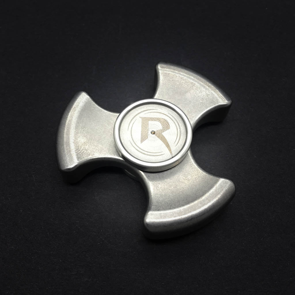 Rotablade Stubby Spinner Tumbled Stainless ハンドスピナー 高級