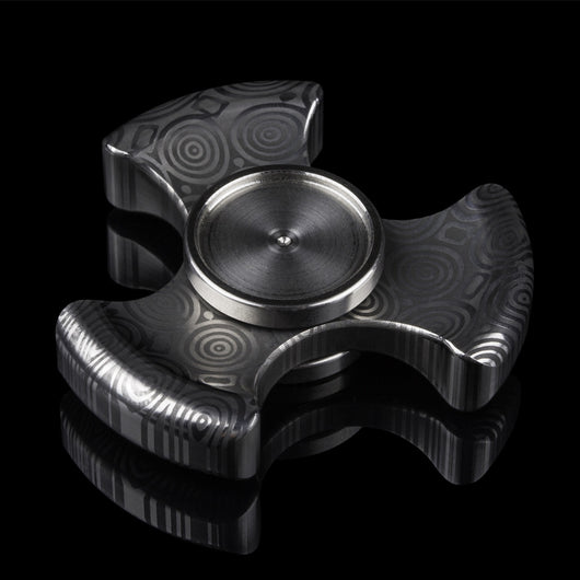 Damasteel Tri-Stubby Spinner and Cigar Stand